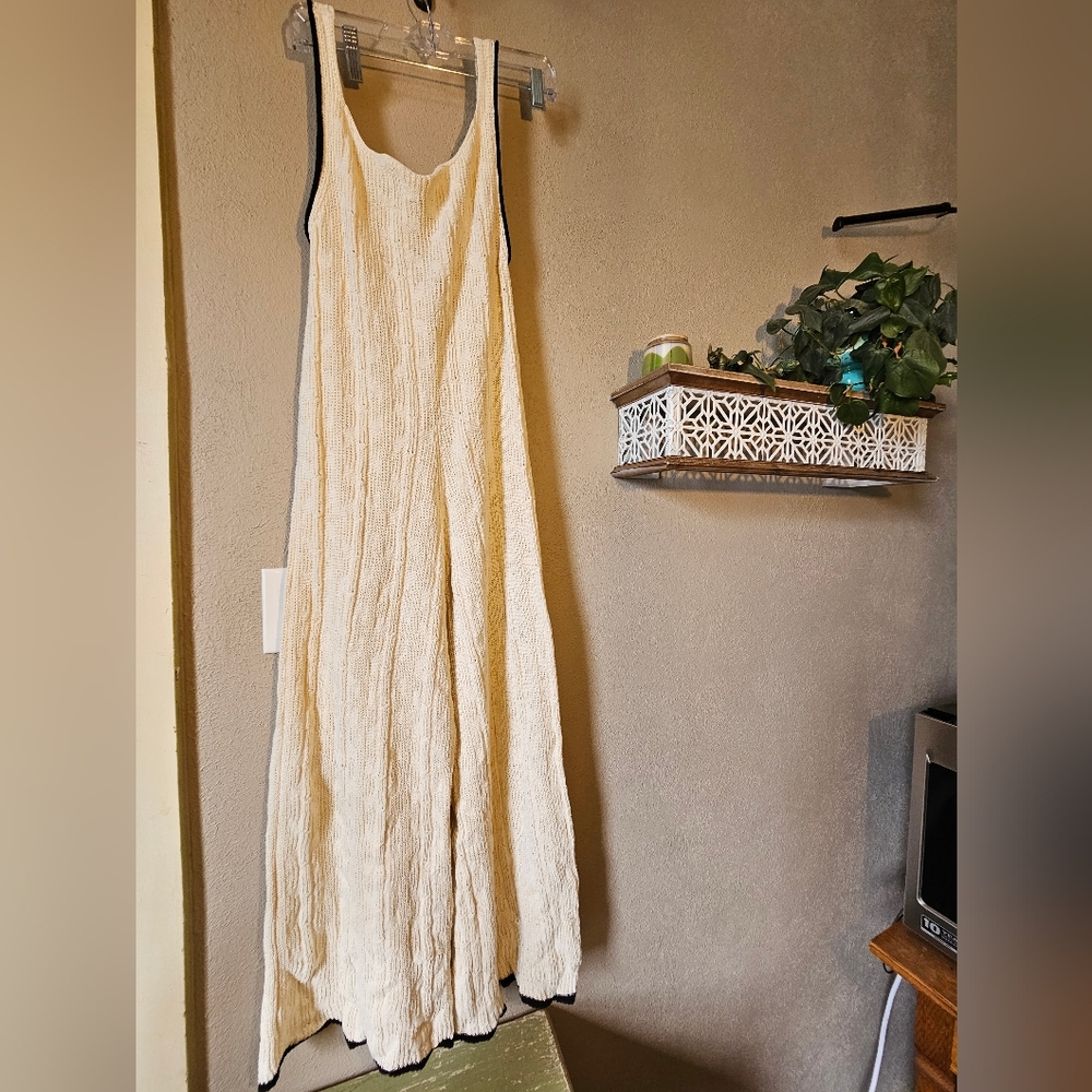 Jumpsuit Medium Cream Knitted ALOHAS Namo Ecru Tricot NWT